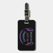 Étiquette À Bagage Jouer est ma Saint Valentin (Devant Vertical)