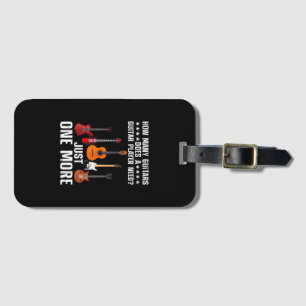 Étiquette À Bagage Joueur de guitare drôle Art pour hommes femmes Gui