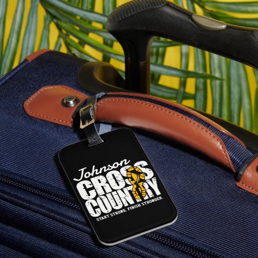 Étiquette À Bagage Joueur d'équipe d'exécution d'AJOUT TEXTE inter-pa (Insitu Rectoal 1)