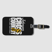 Étiquette À Bagage Joueur d'équipe d'exécution d'AJOUT TEXTE inter-pa (Devant Horizontal)