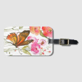 Étiquette À Bagage Jour Butterfly Garden (Devant Horizontal)