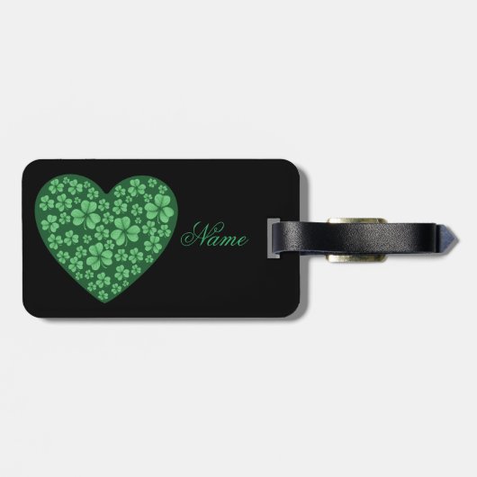 Étiquette À Bagage Jour de Saint Patrick (Dos horizontal)