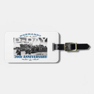 Étiquette À Bagage Jour J 70e anniversaire Bataille de Normandie