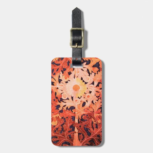 Étiquette À Bagage JOUR / MARGUERITE / MARGHERITA, Parchemin (Devant Vertical)