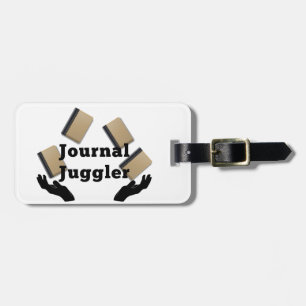 Étiquette À Bagage Journal Juggler