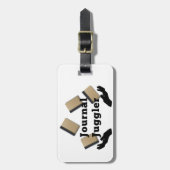 Étiquette À Bagage Journal Juggler (Devant Vertical)