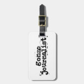 Étiquette À Bagage Journaliste particulier (Devant Vertical)