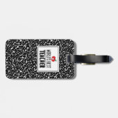 Étiquette À Bagage Journée mondiale de l'enseignant (Dos horizontal)