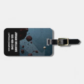 Étiquette À Bagage Jovian Trojans Astéroïdes. (Devant horizontal)