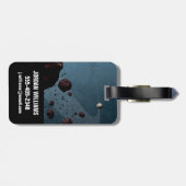 Étiquette À Bagage Jovian Trojans Astéroïdes. (Dos horizontal)