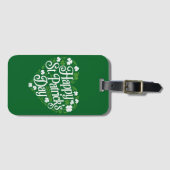 Étiquette À Bagage Joyeuse Saint-Patrick  (Devant Horizontal)