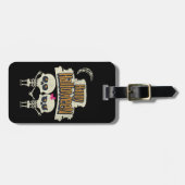 Étiquette À Bagage Joyeux Halloween (Devant horizontal)