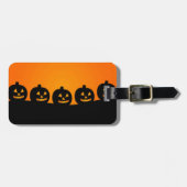 Étiquette À Bagage Joyeux Halloween (Devant horizontal)