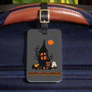 Étiquette À Bagage Joyeux Halloween Étiquette de Bagage