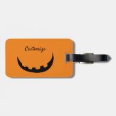 Étiquette À Bagage Joyeux Jack O'lantern Thunder_Cove (Dos horizontal)