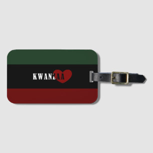 Étiquette À Bagage Joyeux Kwanzaa