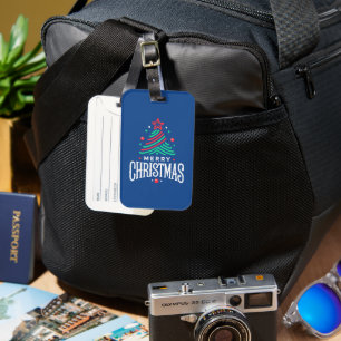 Étiquette À Bagage Joyeux Noël 1