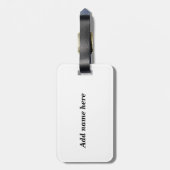 Étiquette À Bagage Joyeux Noël #2_ (Dos Vertical)