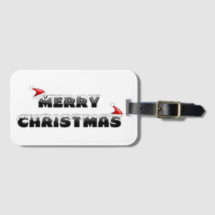 ÉTIQUETTE À BAGAGE JOYEUX NOËL SNIEUX