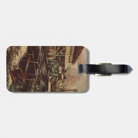 Étiquette À Bagage Joys de Jaffe (Dos horizontal)