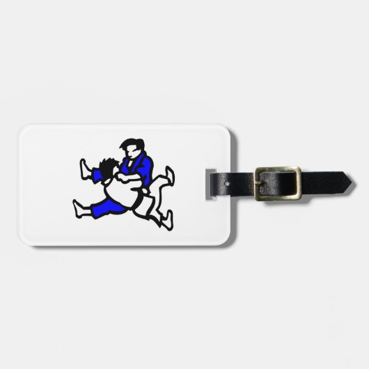 Étiquette À Bagage Judo (Devant horizontal)