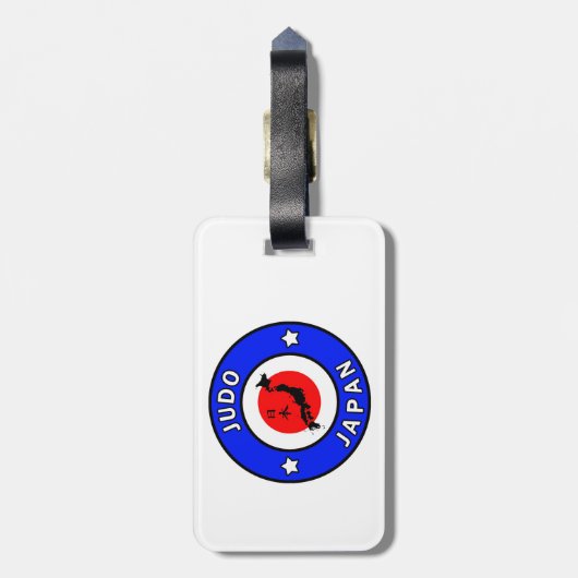 Étiquette À Bagage Judo (Dos Vertical)
