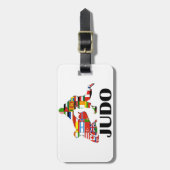 Étiquette À Bagage Judo (Devant Vertical)