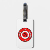 Étiquette À Bagage Judo (Dos Vertical)