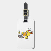 Étiquette À Bagage Jump Duck| Choisir la couleur arrière - plan (Devant Vertical)
