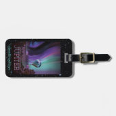 Étiquette À Bagage Jupiter Aurora destination de l'espace annonce de (Devant horizontal)