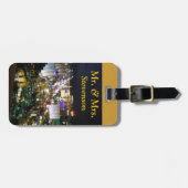 Étiquette À Bagage Juste épouser marié de Las Vegas (Devant horizontal)