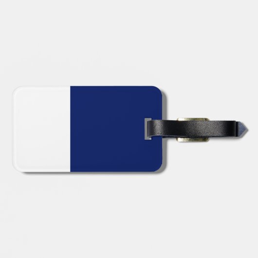 Étiquette À Bagage Juste sourire (Dos horizontal)