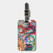 Étiquette À Bagage Justice de graffiti (Devant Vertical)