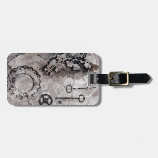 Étiquette À Bagage Juxtaposition II (Devant horizontal)