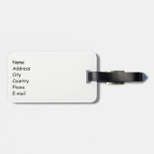 Étiquette À Bagage J'y ai vu ça, je l'ai fait étiquette nom bagage (Dos horizontal)