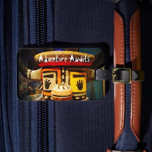 Étiquette À Bagage Kachina Doll Photo Adventure Attend Amusant mignon (Insitu Rectoal 4)