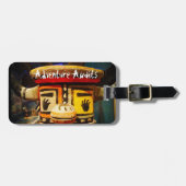 Étiquette À Bagage Kachina Doll Photo Adventure Attend Amusant mignon (Devant horizontal)