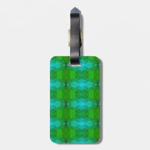 Étiquette À Bagage Kale Ikat Greenleaf