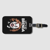 Étiquette À Bagage Kamala Clown Go Go Brenda (Devant Horizontal)