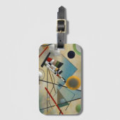 Étiquette À Bagage Kandinsky Composition Peinture Abstraite (Devant Vertical)