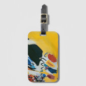 Étiquette À Bagage Kandinsky Impression III Concert Abstract Painting (Devant Vertical)