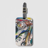 Étiquette À Bagage Kandinsky - Improvisation 28, (Devant Vertical)