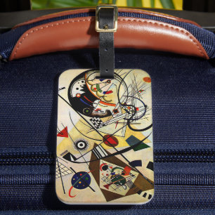Étiquette À Bagage Kandinsky - Ligne Transverse