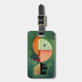 Étiquette À Bagage Kandinsky peinture Abstraite ascendante (Devant Vertical)