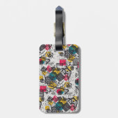 Étiquette À Bagage Kandinsky Small Worlds V Classic Abstrait (Dos Vertical)