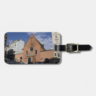 Étiquette À Bagage Kapuzinerkirche, Wien Österreich