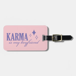 Étiquette À Bagage Karma est mon petit ami