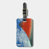 Étiquette À Bagage Katsushika Hokusai - Vent Fin, Matin Clair (Devant Vertical)