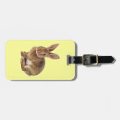 Étiquette À Bagage Kawaii Cute Lapin Lapin (Devant horizontal)