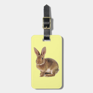 Étiquette À Bagage Kawaii Cute Lapin Lapin
